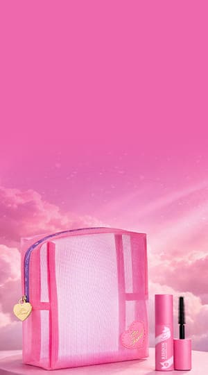 Ganhe nécessaire & mini máscara de cílios