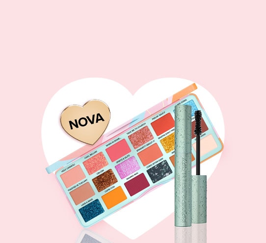 italian spritz palette and waterproof mascara