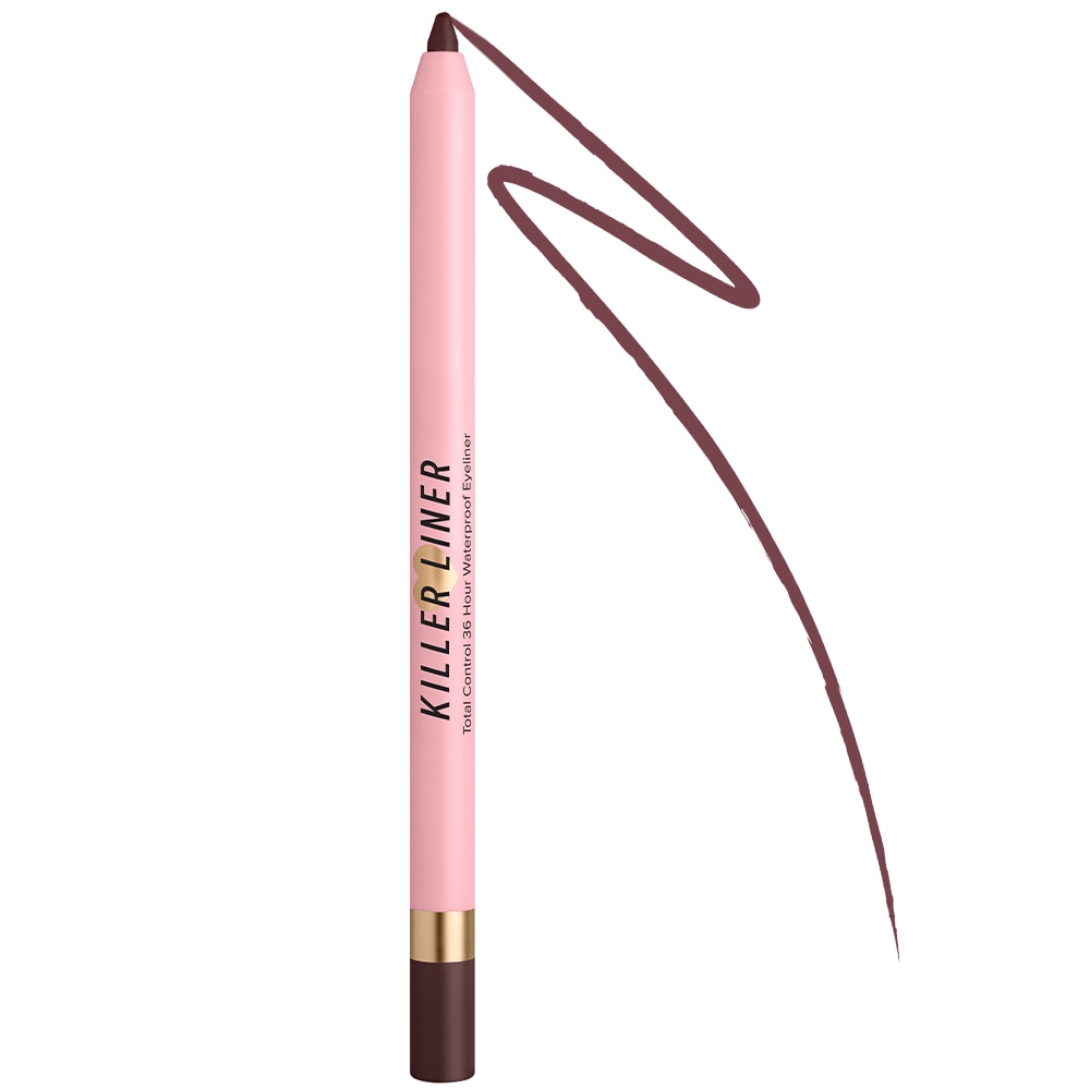 Lápis Delineador de Olhos À Prova D'Água Killer Liner, Chocolate, 1.2g