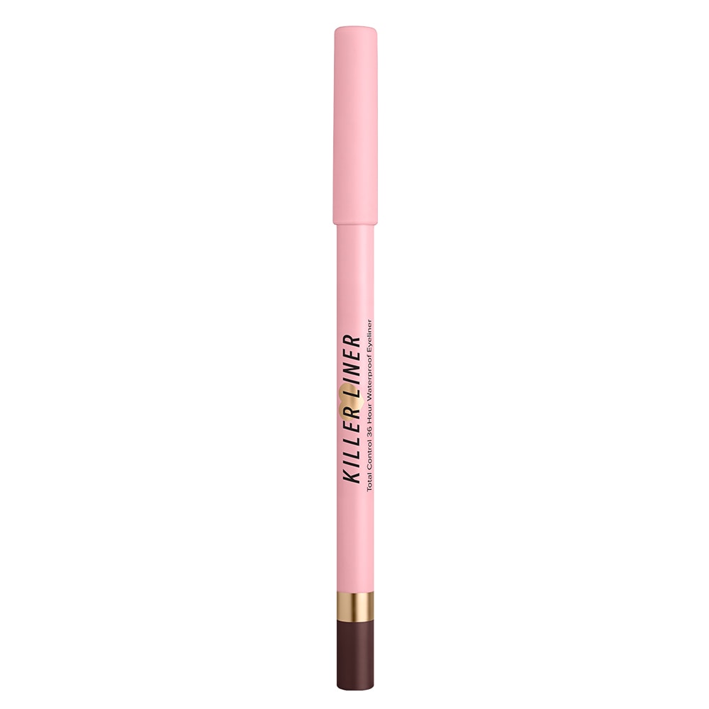 Lápis Delineador de Olhos À Prova D'Água Killer Liner, Chocolate, 1.2g