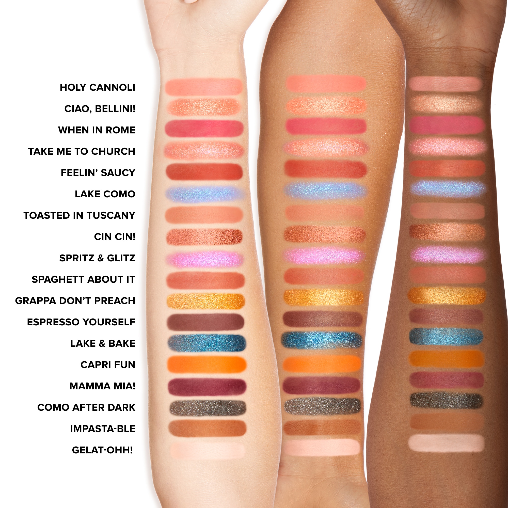 Paleta de Sombras Italian Spritz