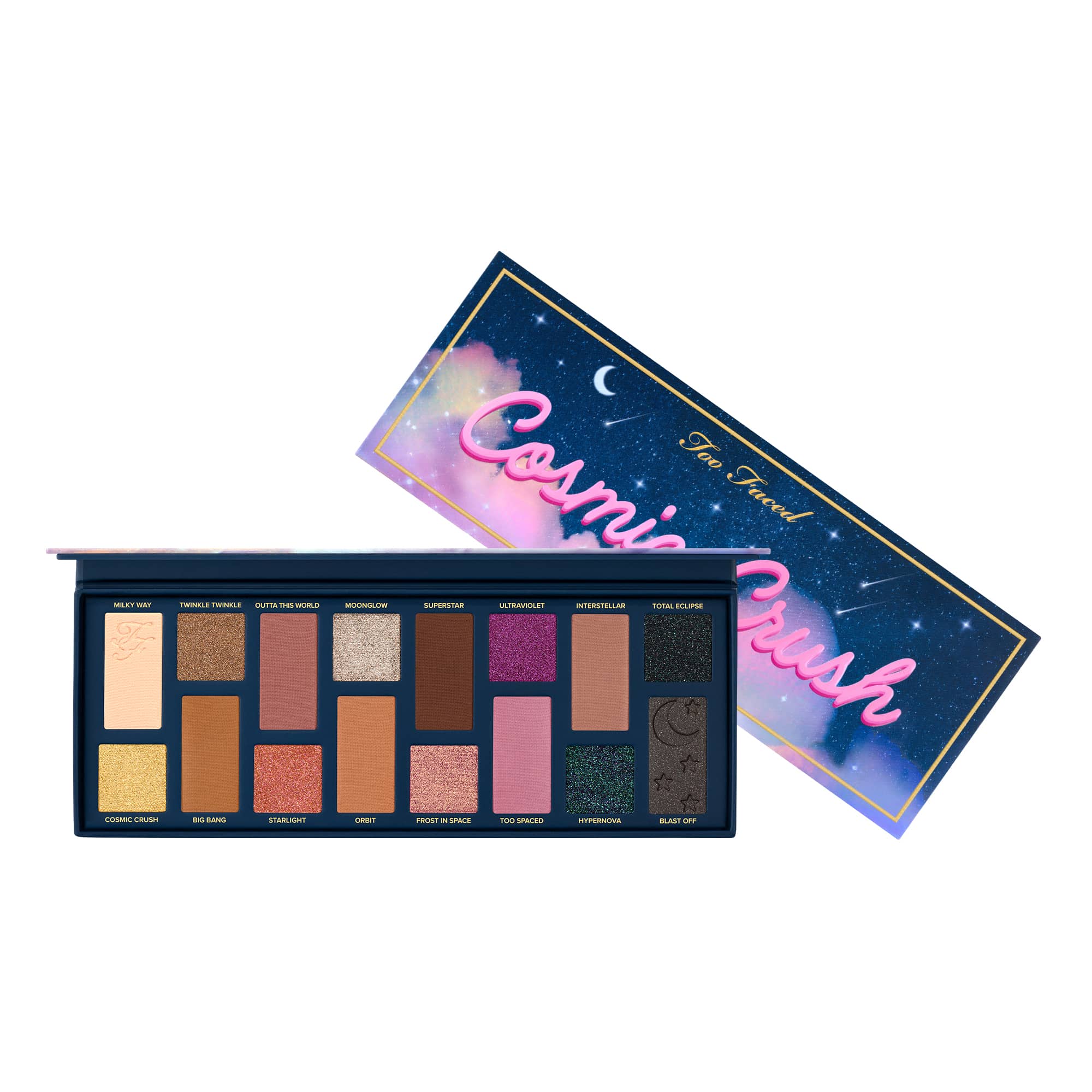 Paleta de Sombras Cosmic Crush Edição Limitada -16 Cores 
