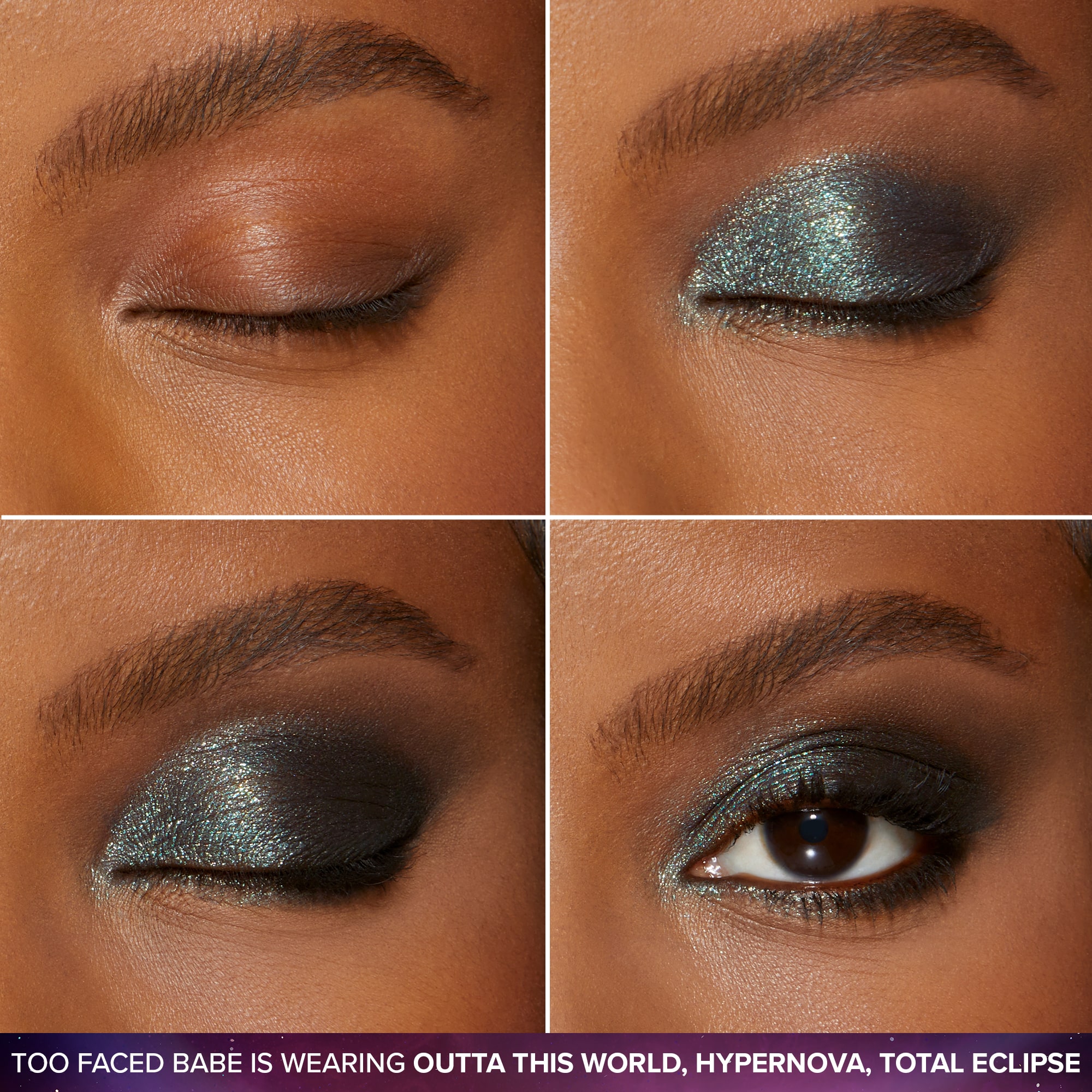 Paleta de Sombras Cosmic Crush Edição Limitada -16 Cores 