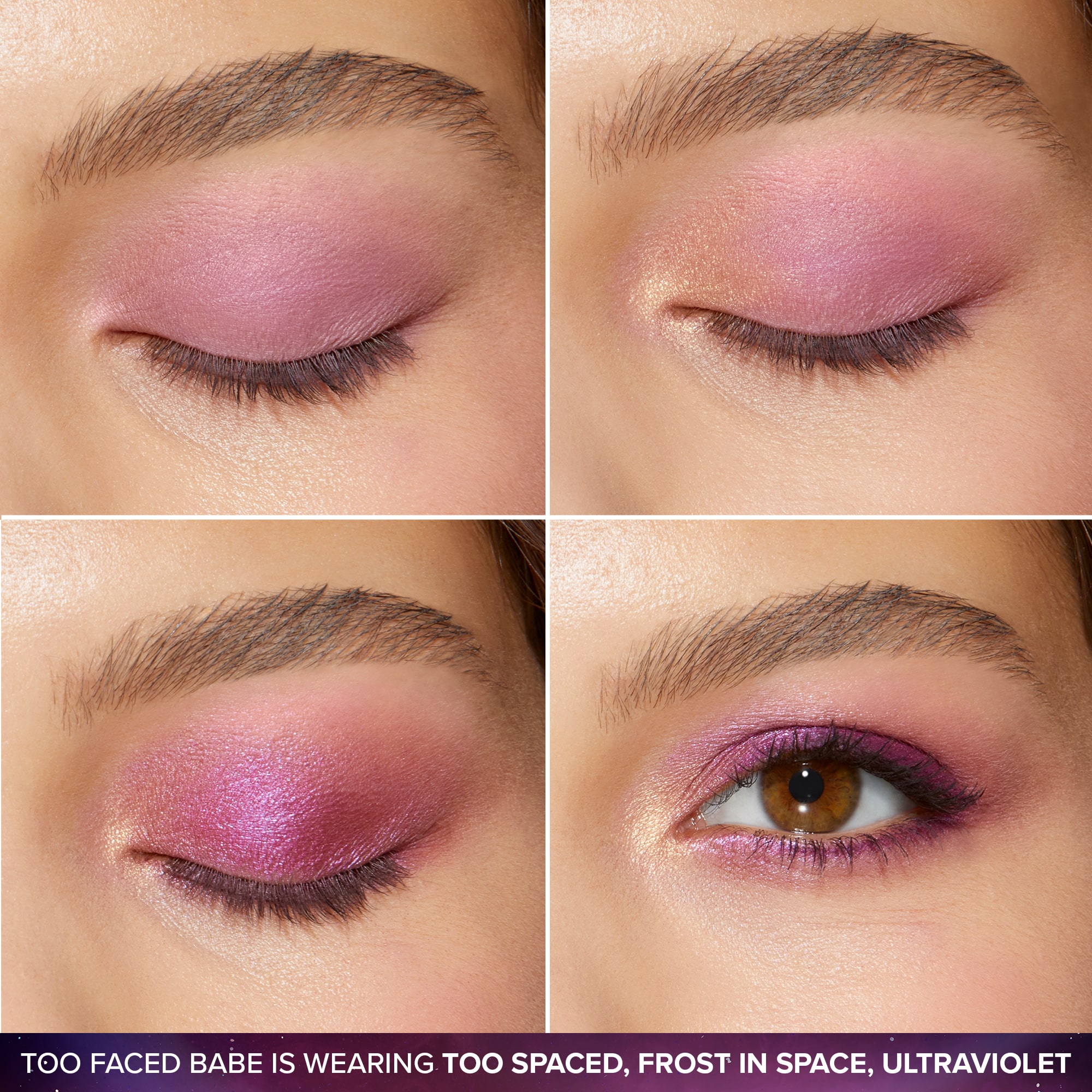 Paleta de Sombras Cosmic Crush Edição Limitada -16 Cores 