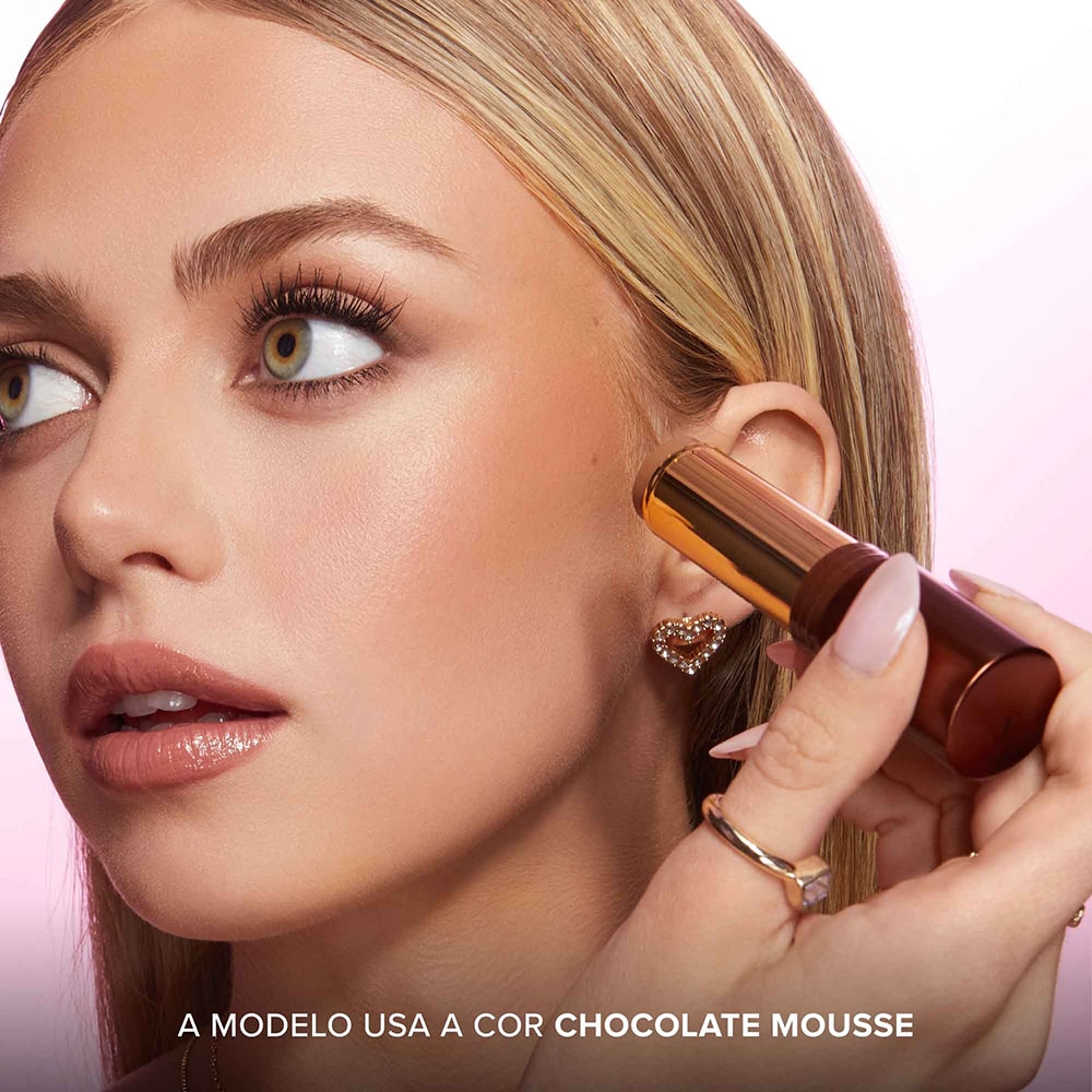 Bronzer e Contorno Facial em Bastão Chocolate Soleil