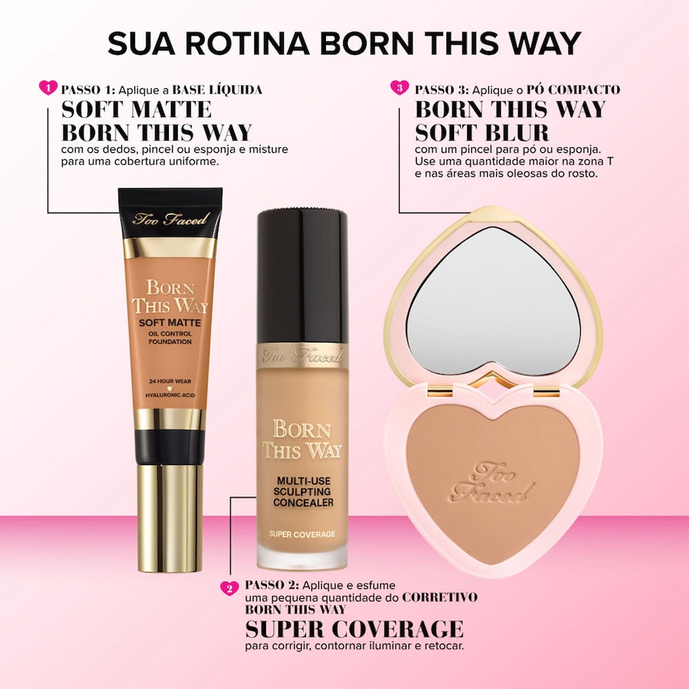 Base Líquida Soft Matte Born This Way