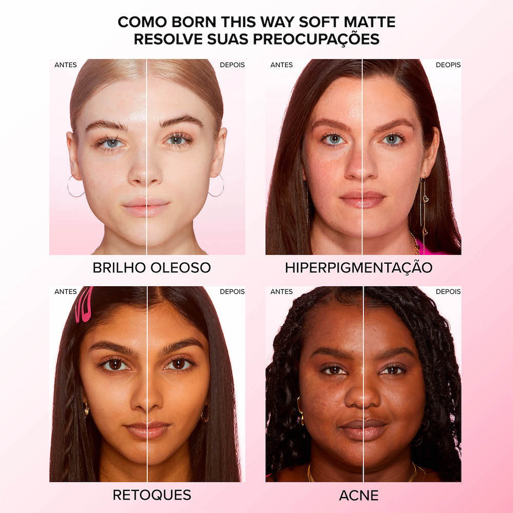 Base Líquida Soft Matte Born This Way