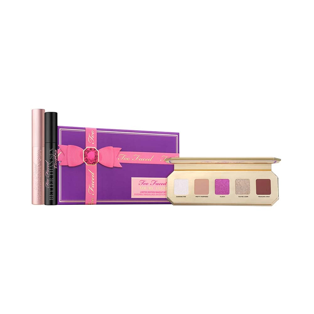 Kit de Natal - Paleta de Sombras, Primer e Máscara de Cílios