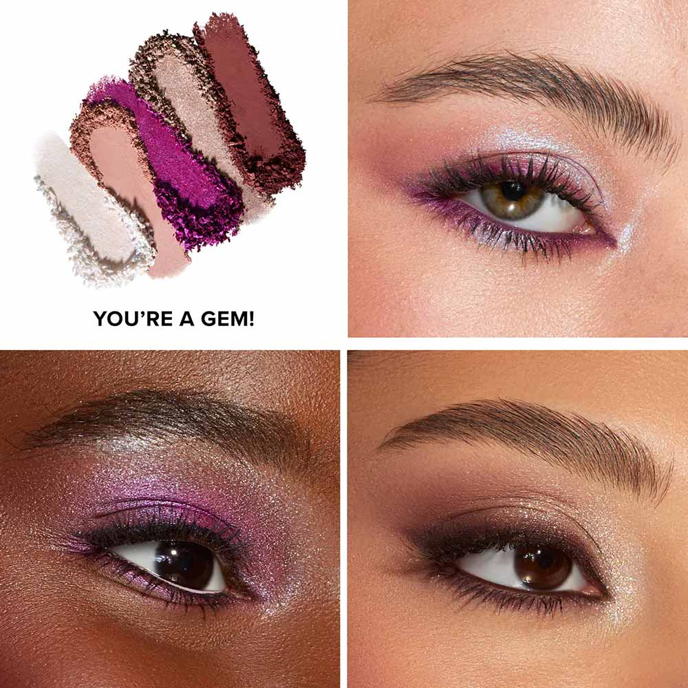 Kit de Natal - Paleta de Sombras, Primer e Máscara de Cílios