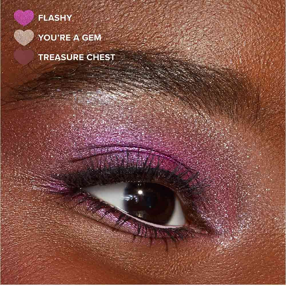 Kit de Natal - Paleta de Sombras, Primer e Máscara de Cílios