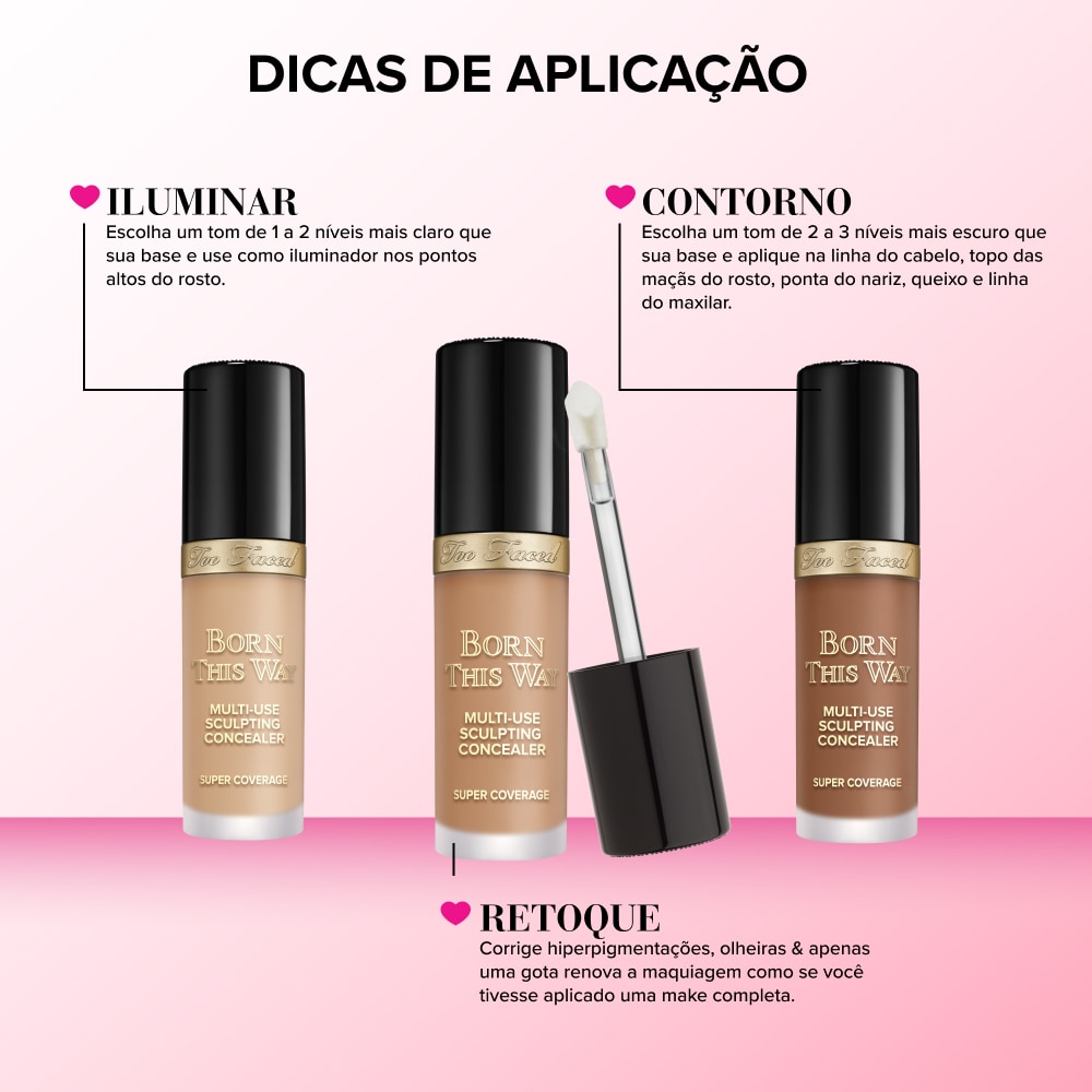 Corretivo Líquido Born This Way Supercoverage - Travel Size, Vanilla, 2ml