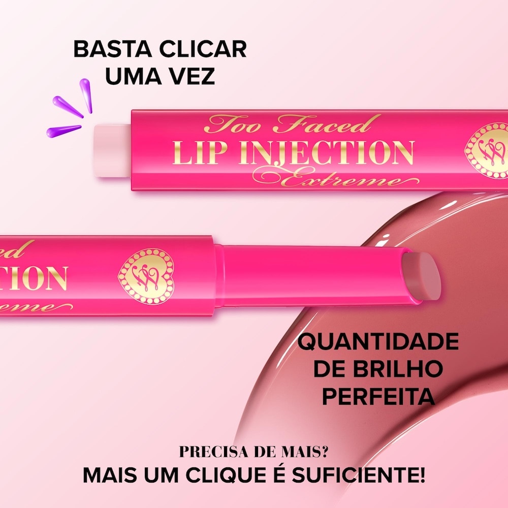 Gloss Labial Lip Injection Extreme Plumping Clicks, Voted Most Popular, 1.5g