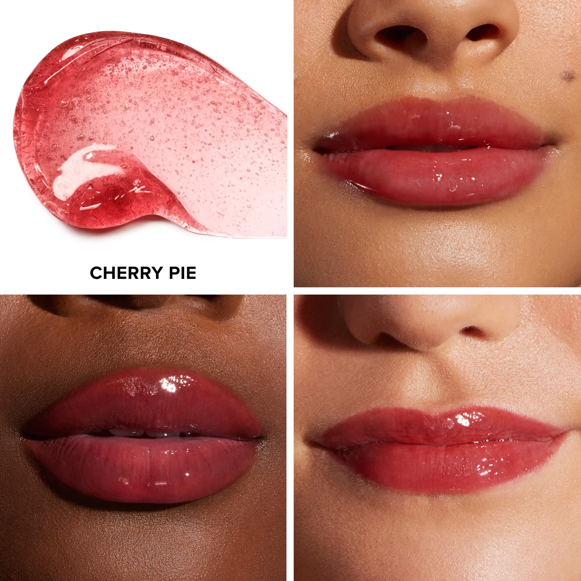 Lip Oil Gloss Kissing Jelly, Cherry Pie, 4.5ml