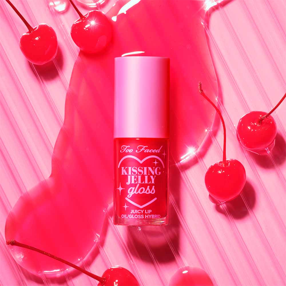 Lip Oil Gloss Kissing Jelly, Cherry Pie, 4.5ml