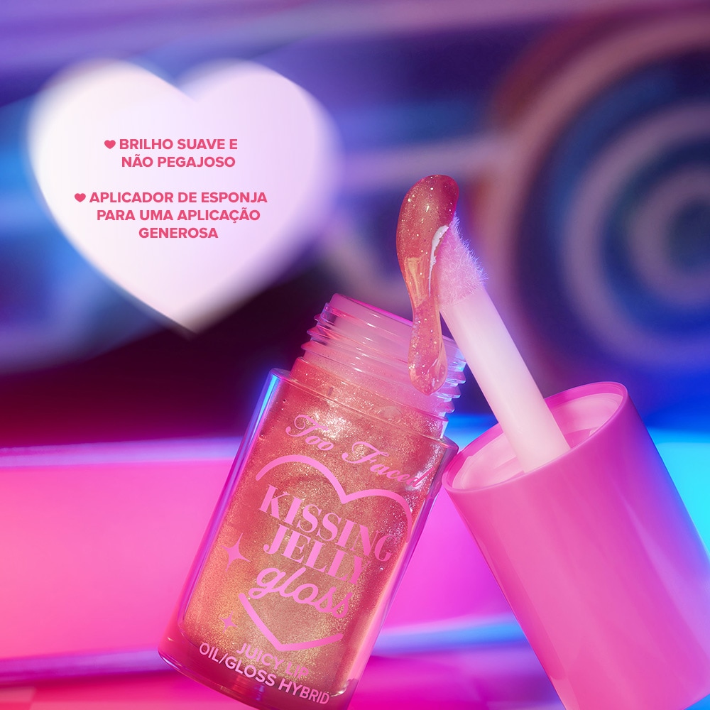 Lip Oil Gloss Kissing Jelly, Cherry Pie, 4.5ml