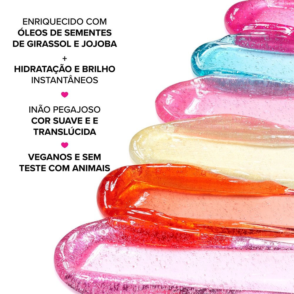 Lip Oil Gloss Kissing Jelly, Birthday Kiss, 4.5ml