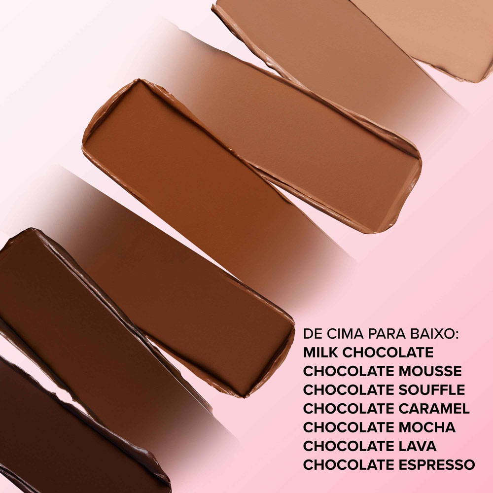 Bronzer e Contorno Facial em Bastão Chocolate Soleil, Chocolate Mocha, 8g