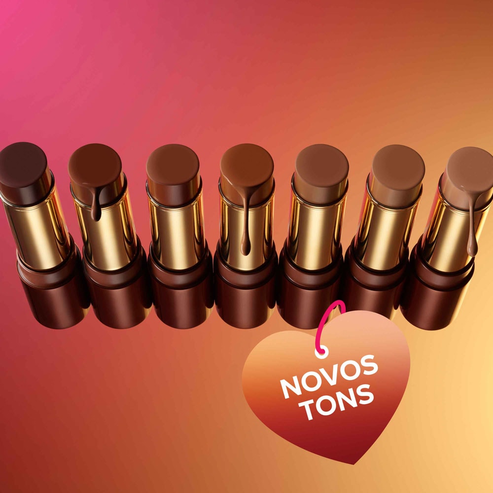 Bronzer e Contorno Facial em Bastão Chocolate Soleil, Chocolate Espresso, 8g