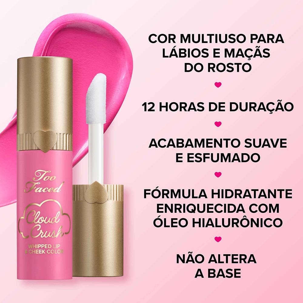 Kit Blush Multifuncional Lip & Cheek Cloud Crush - Edição Limitada