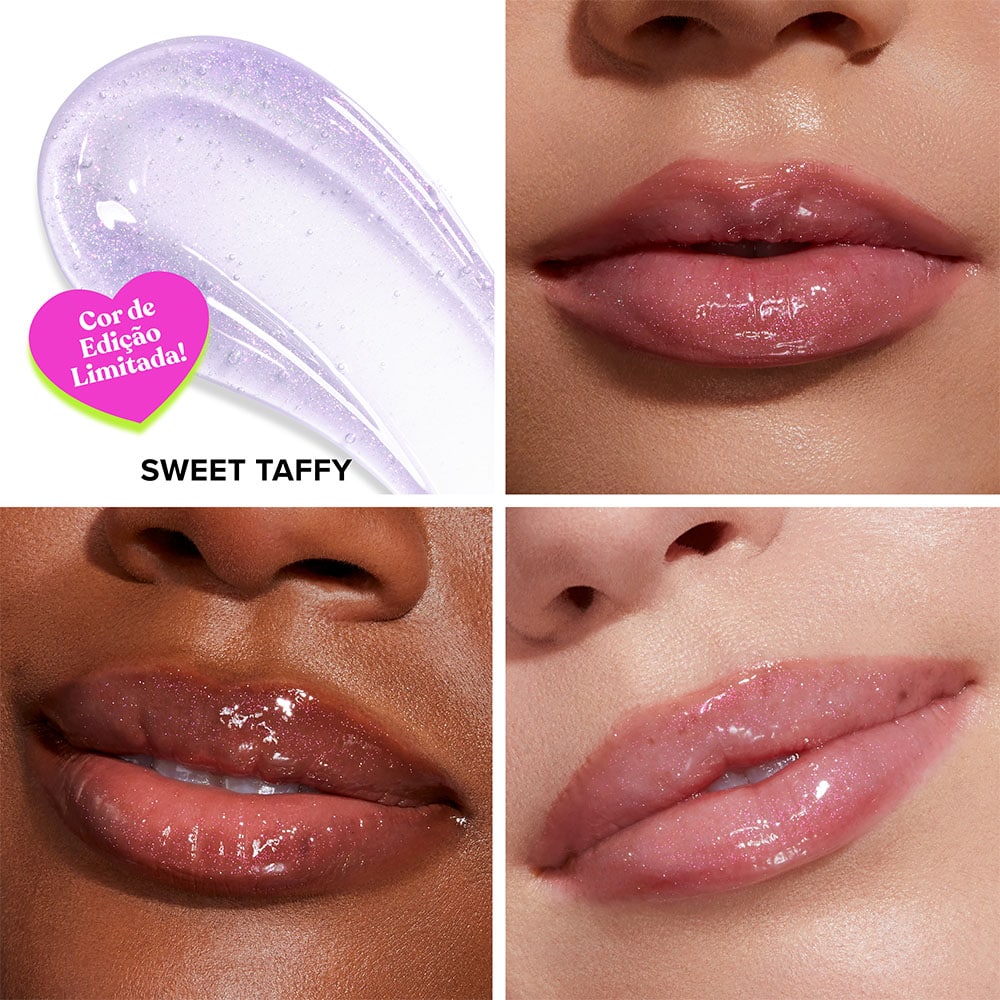 Lip Oil Gloss Kissing Jelly Sweet Taffy - Edição Limitada