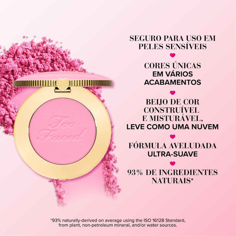 Kit Lip Oil Gloss Kissing Jelly e Blush em Pó Cloud Crush - Edição Limitada