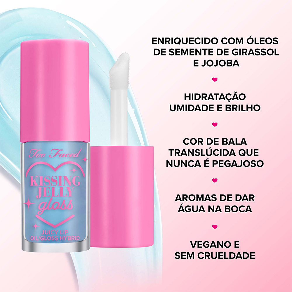 Kit Lip Oil Gloss Kissing Jelly - Edição Limitada