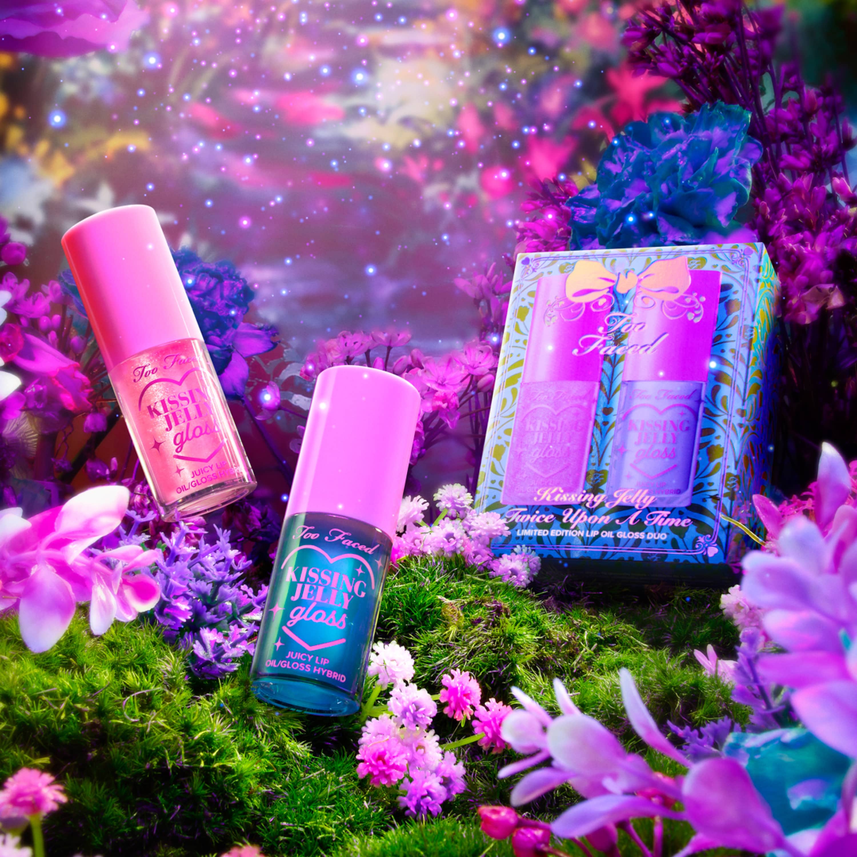 Kit Lip Oil Gloss Kissing Jelly - Edição Limitada
