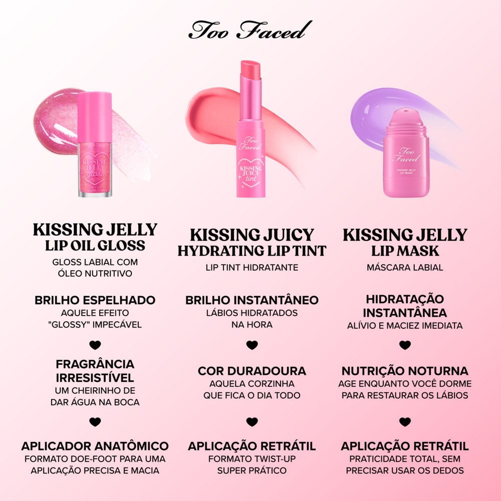 Máscara Labial Kissing Jelly, Birthday Kiss, 15ml