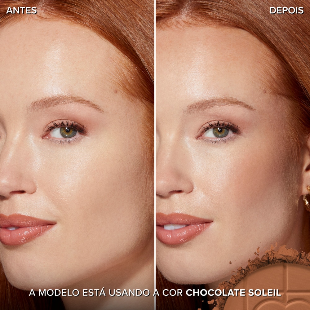 Bronzeador em Pó Matte Chocolate Soleil, Chocolate Soleil, 8g