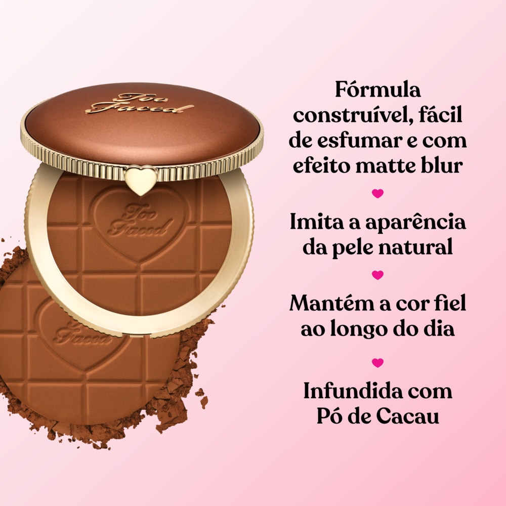 Bronzeador em Pó Matte Chocolate Soleil, Chocolate Soleil, 8g