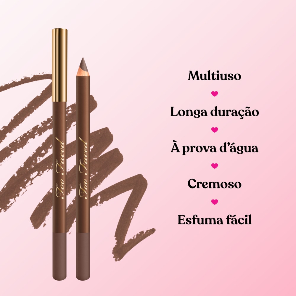 Lápis Multifuncional Chocolate Soleil para Contorno e Definição, Milk Chocolate, 1.6g