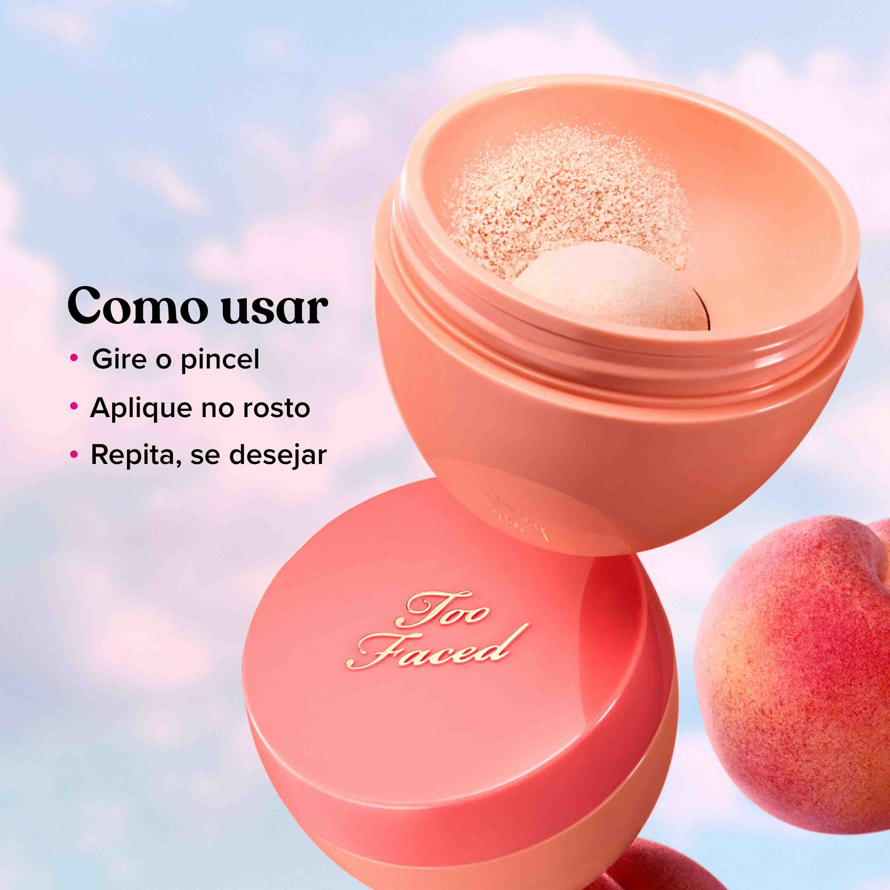 Pó Solto Peach Perfector, Peach Whisper, 15g