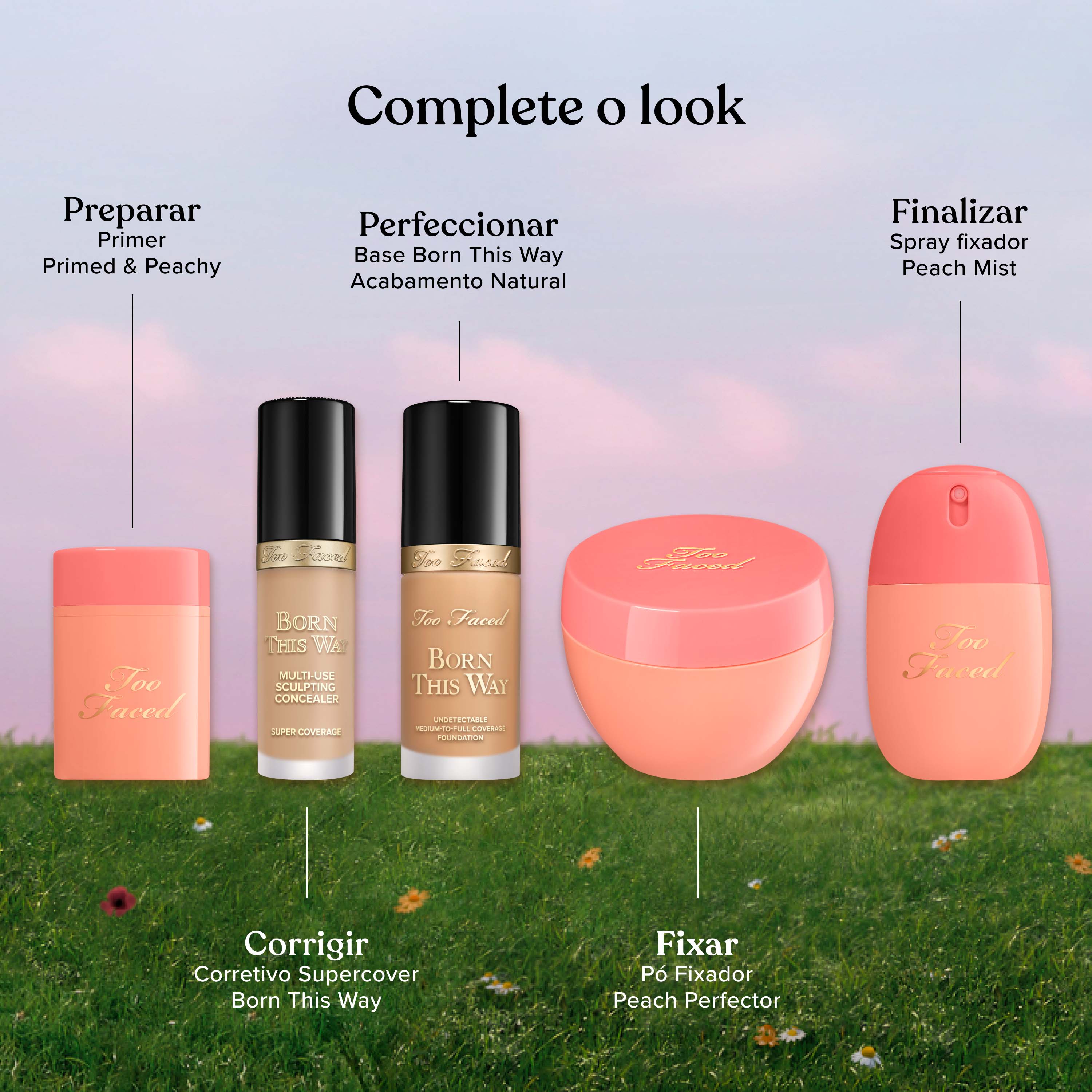 Bruma Fixadora Peach Mist, 50ml