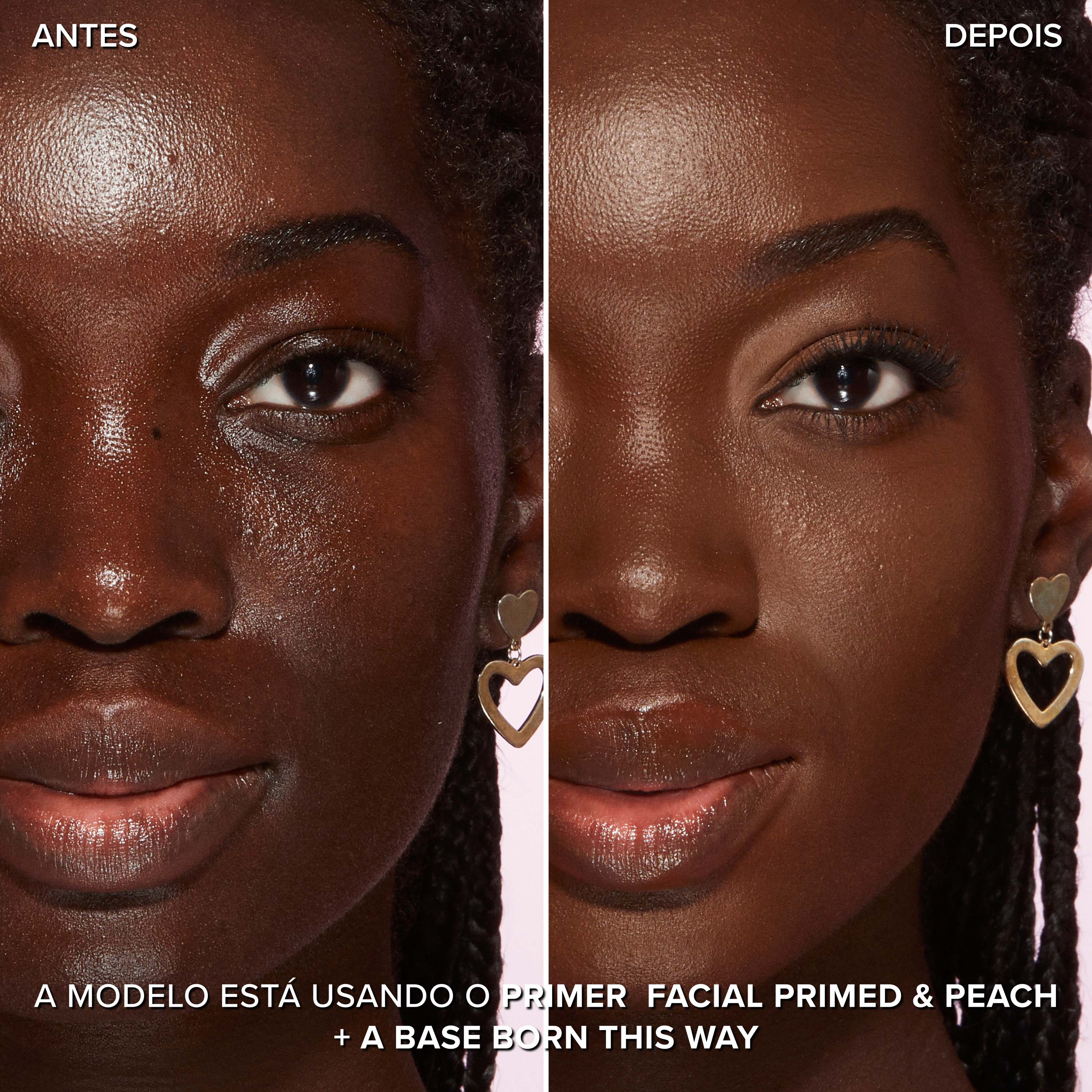 Primer para Rosto Primed & Peachy, 30ml