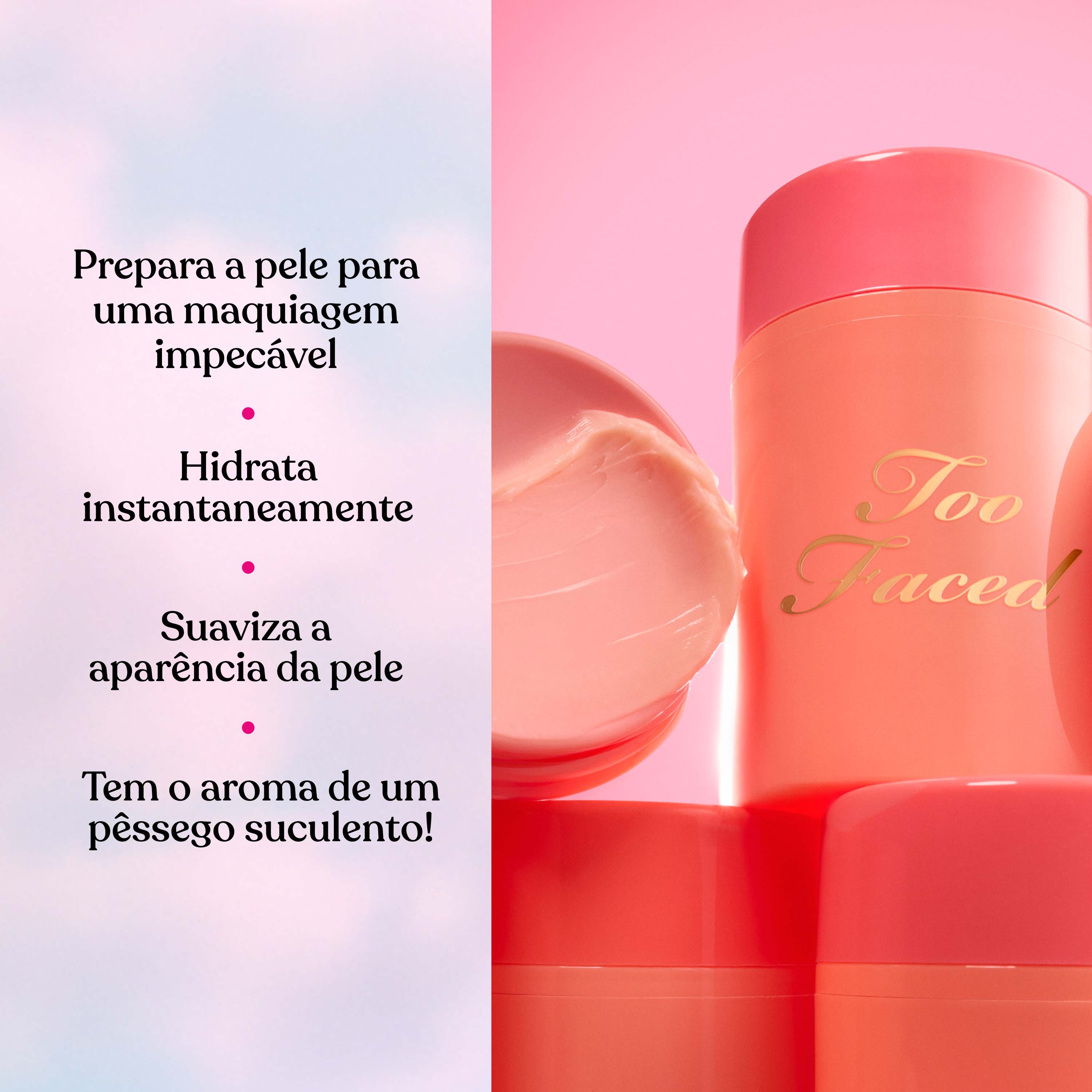 Primer para Rosto Primed & Peachy, 30ml