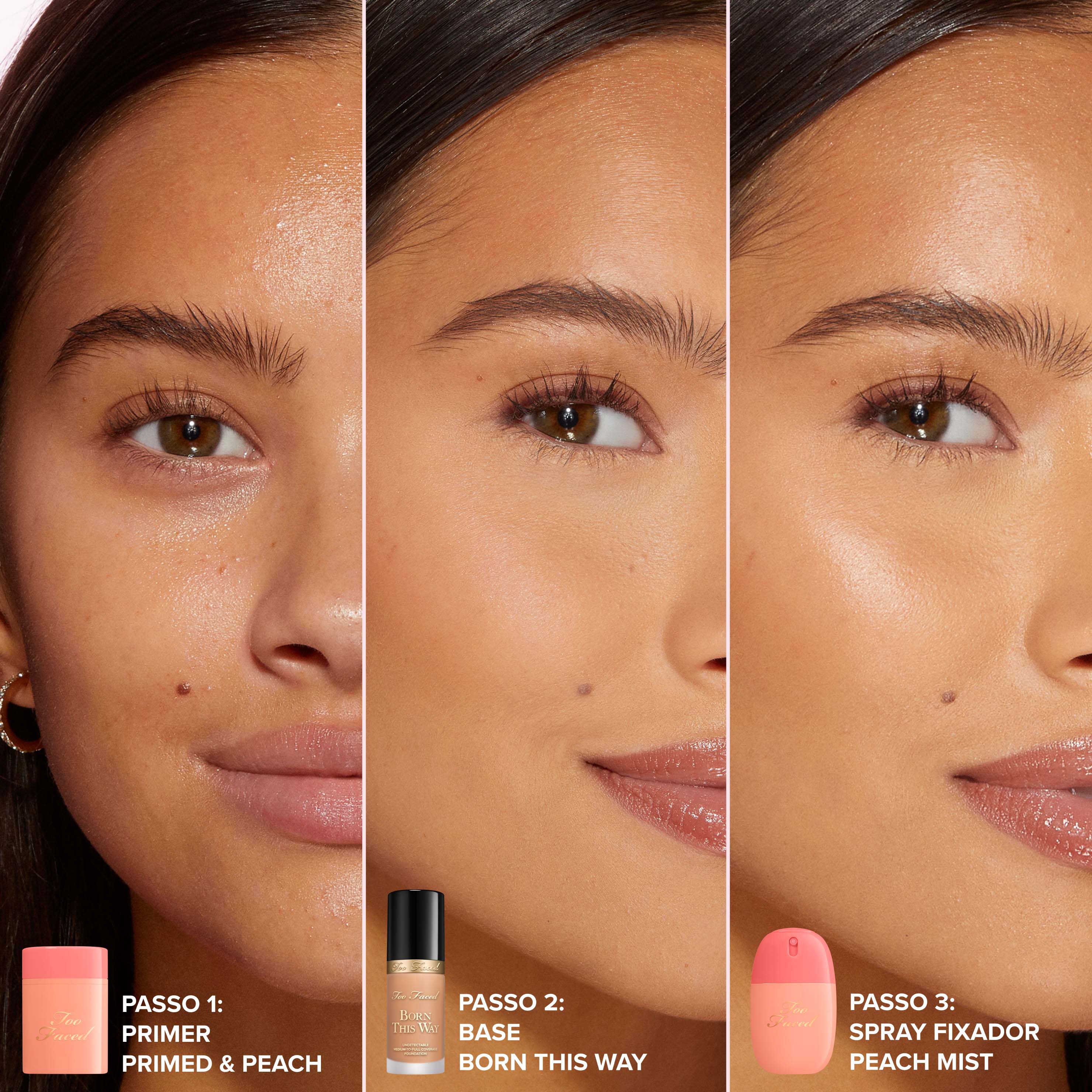 Primer para Rosto Primed & Peachy, 30ml