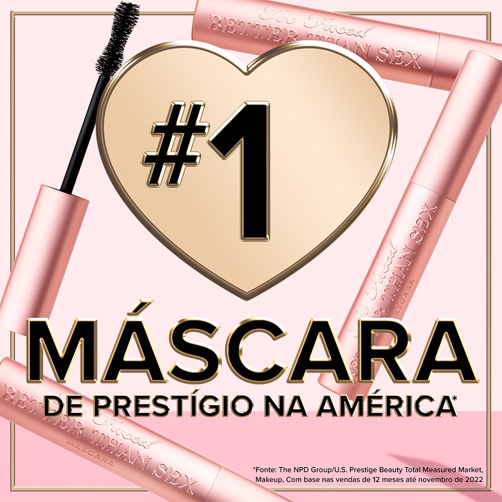 Duo de Máscaras de Cílios Better Than Sex / Holiday Holiday 2026, 16mL