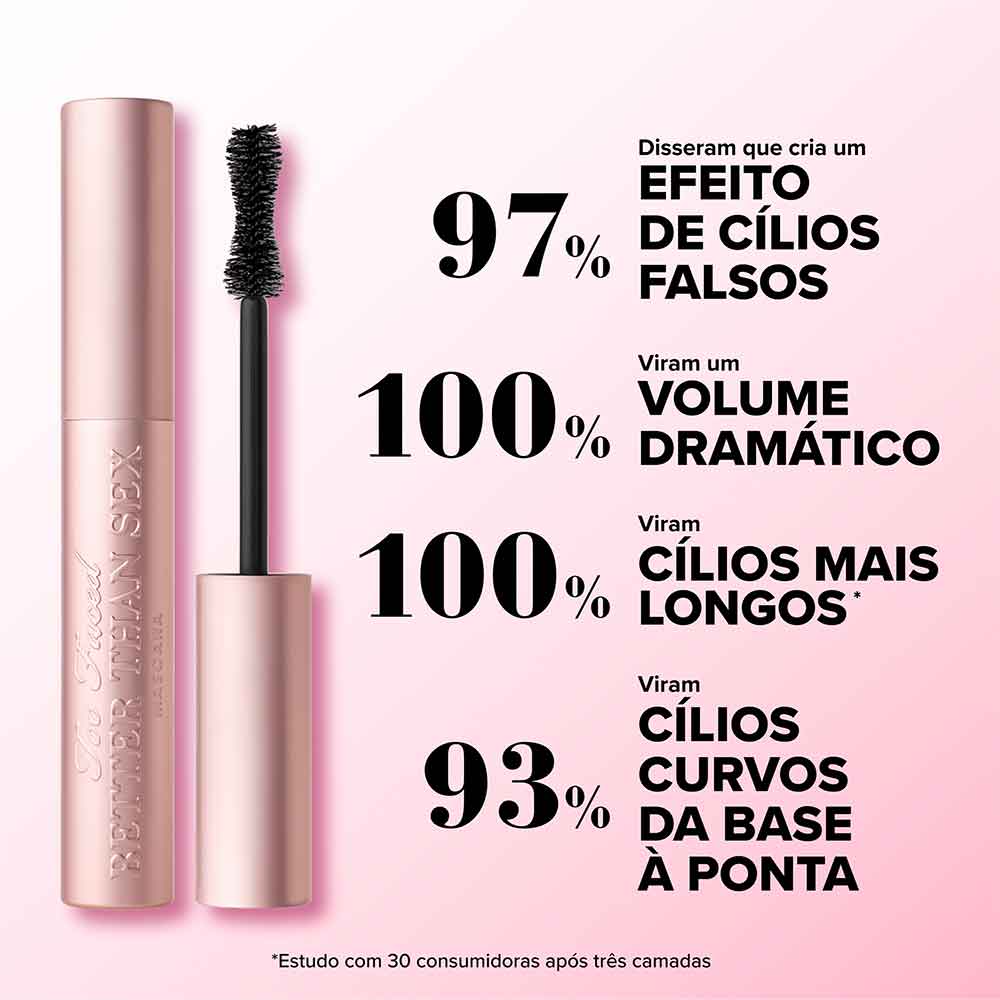 Duo de Máscaras de Cílios Better Than Sex / Holiday Holiday 2026, 16mL