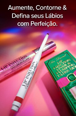 Kit de Natal – Lápis e Gloss Labial Lip Injection 