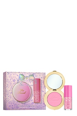 Kit Lip Oil Gloss Kissing Jelly e Blush em Pó Cloud Crush - Edição Limitada